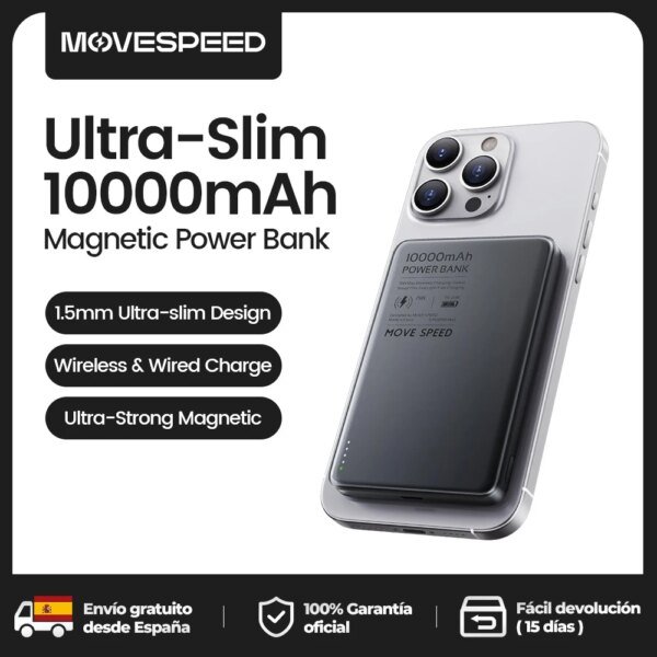 Batterie magnétique rapide 10000mAh