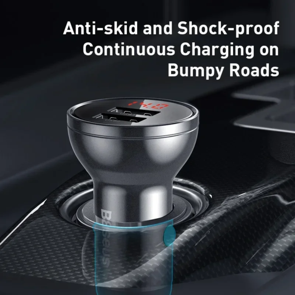 Baseus 24W USB Car Charger