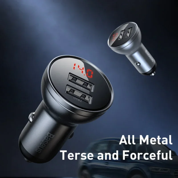 Baseus 24W USB Car Charger